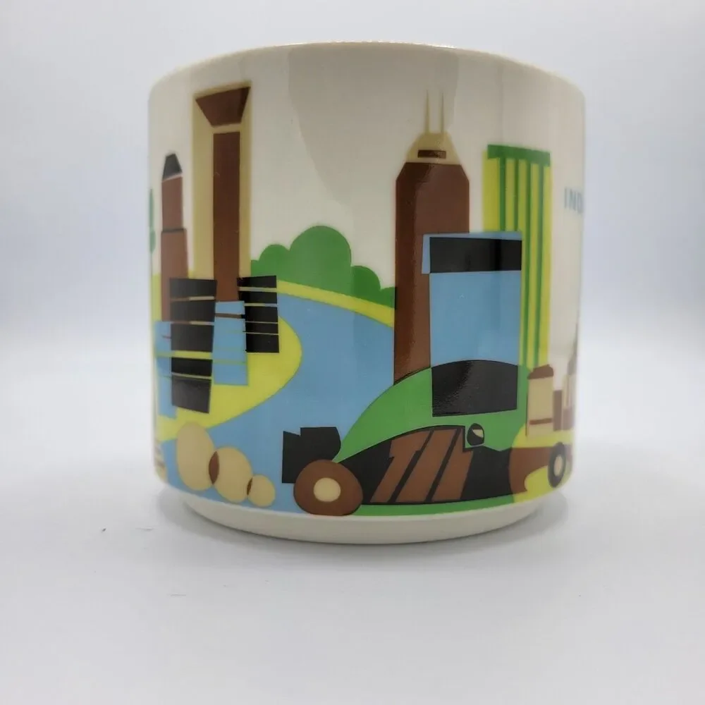Starbucks Indianapolis You Are Here Series Collection 14oz‎ Coffee Tea Mug Cup